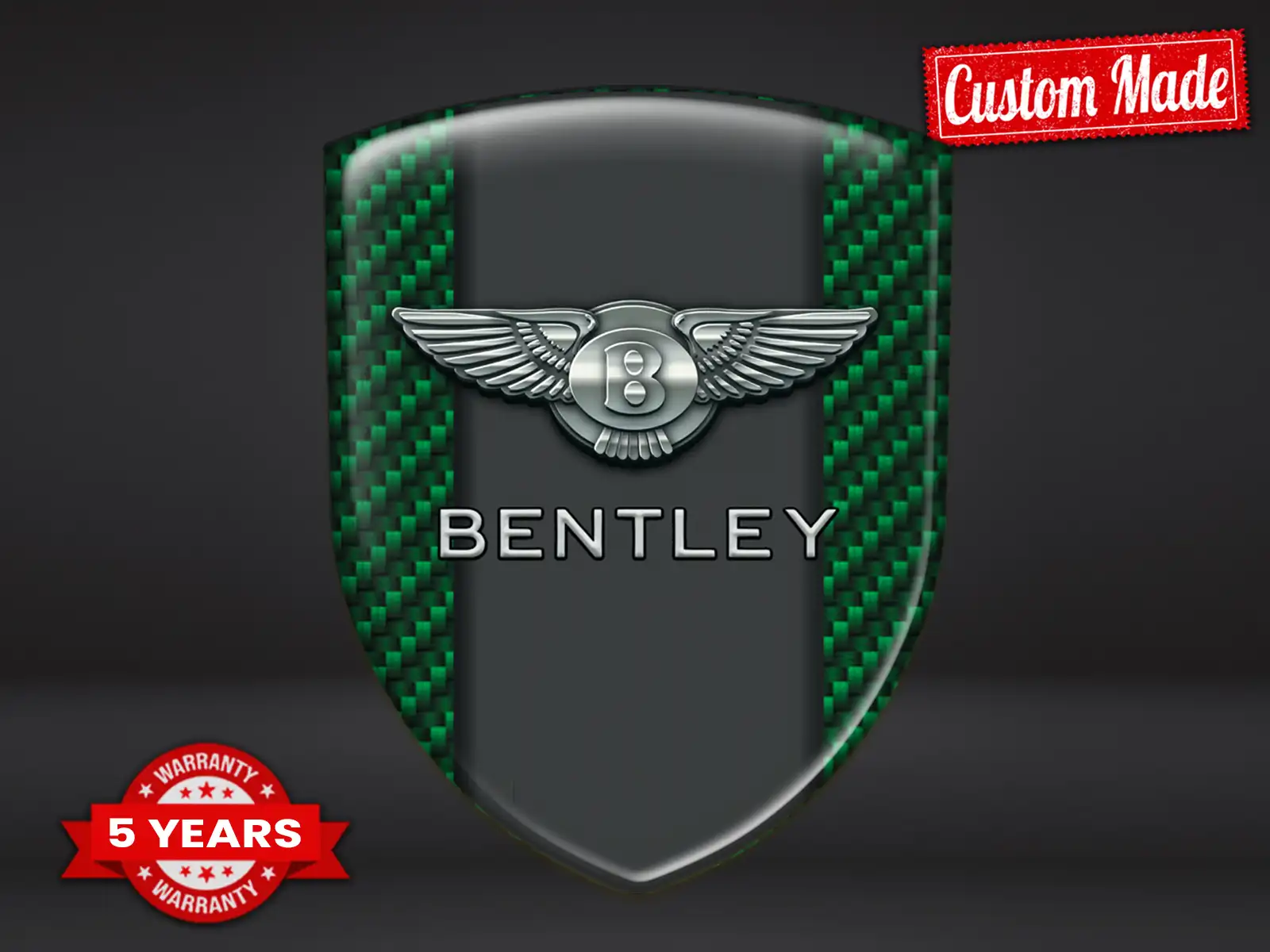 Bentley Autoembleme Personalisierbar Limitiert Universal Robust